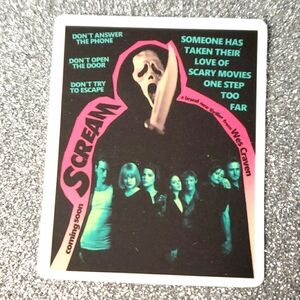 10/$10 HORROR MOVIE waterproof sticker Scream